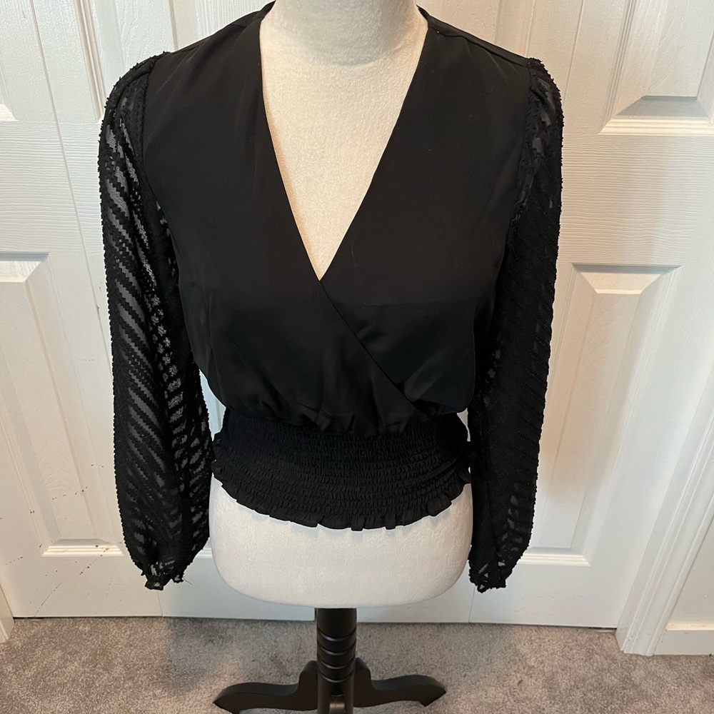 Laundry size XS Elegant Black Women's Top